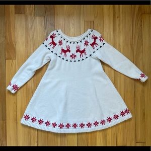 Girls Hannah Andersson Christmas Dress